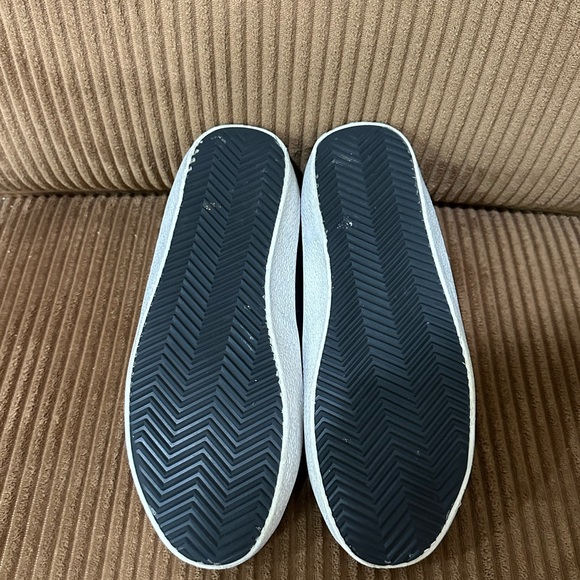 Golden Goose Superstar Navy Leather White Star Lace Laces Italy Size 42 - Picture 4 of 10